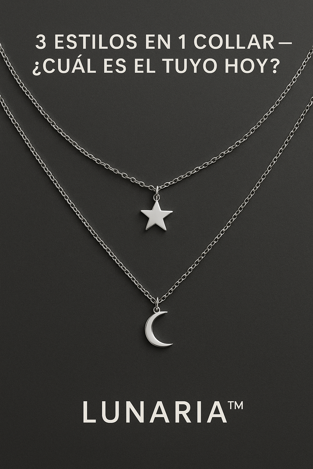 Lunaria TM - Collar transformador 3 en 1